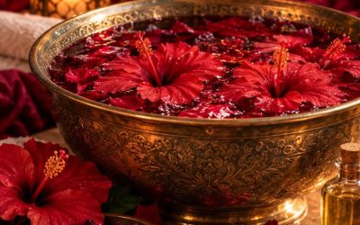 Banho Atrativo de Olhares com Hibisco